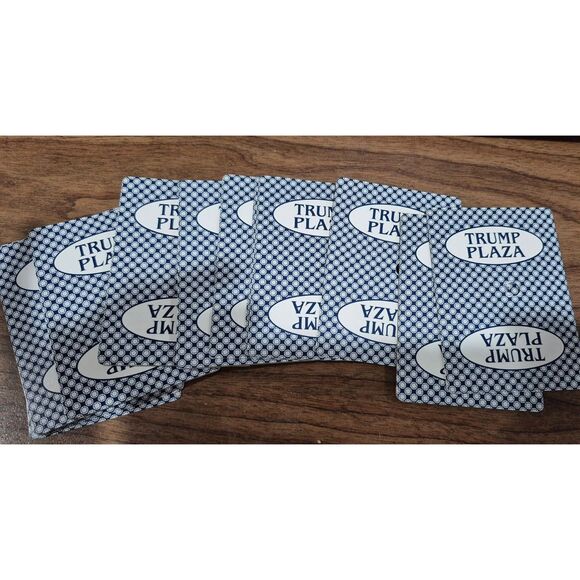 Trump Plaza Casino Playing Cards Gemaco Branded Orig Boxes No Jokers Collectible - Picture 1 of 4